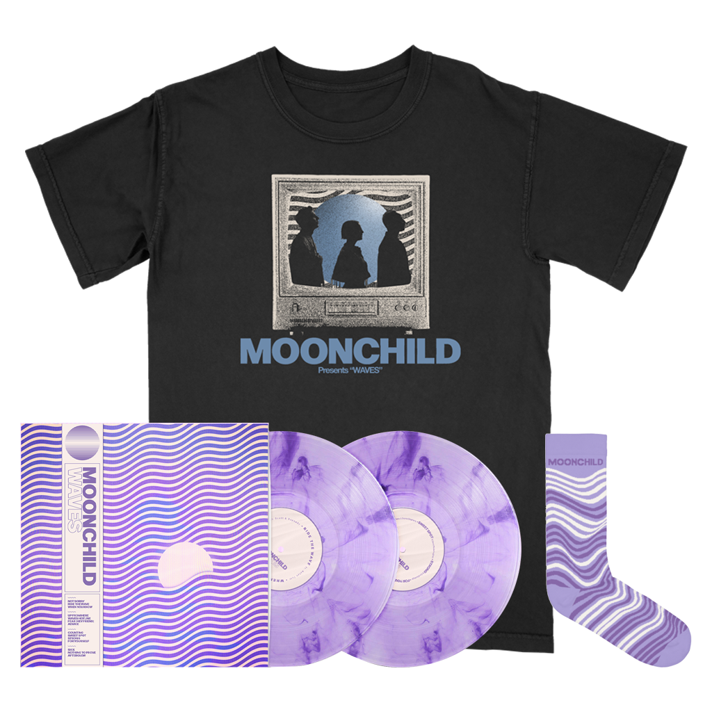 Waves 12" Double Vinyl + T-Shirt + Socks Bundle