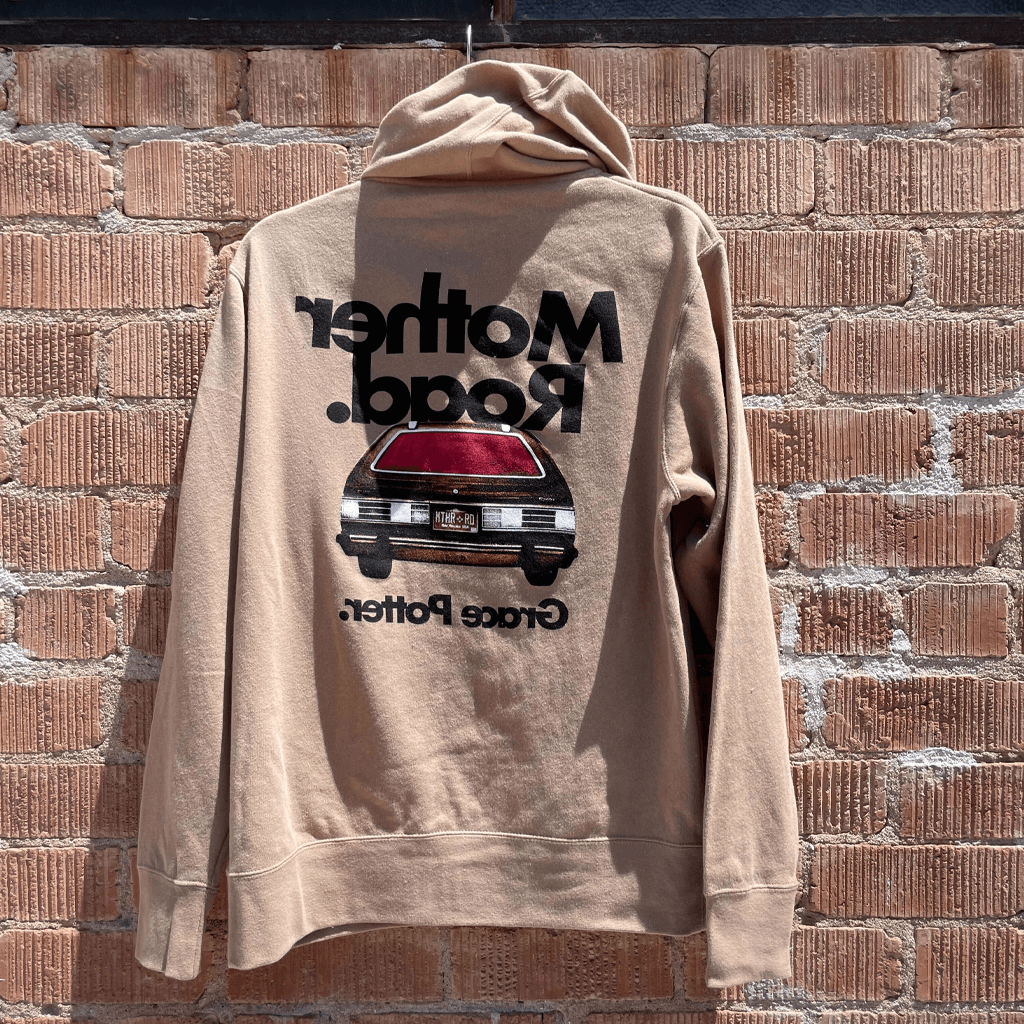 Mother Road Sandstone Zip Hoodie