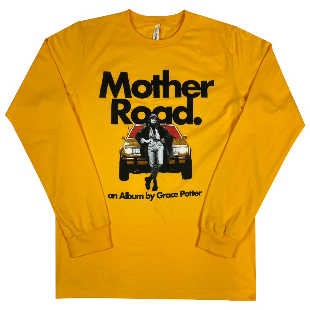 Mother Road Yellow Longsleeve T-Shirt