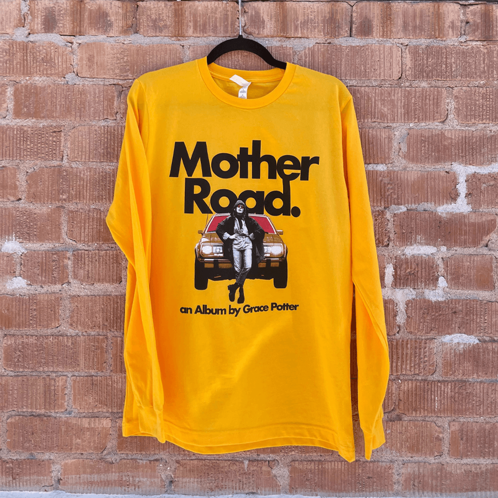 Mother Road Yellow Longsleeve T-Shirt