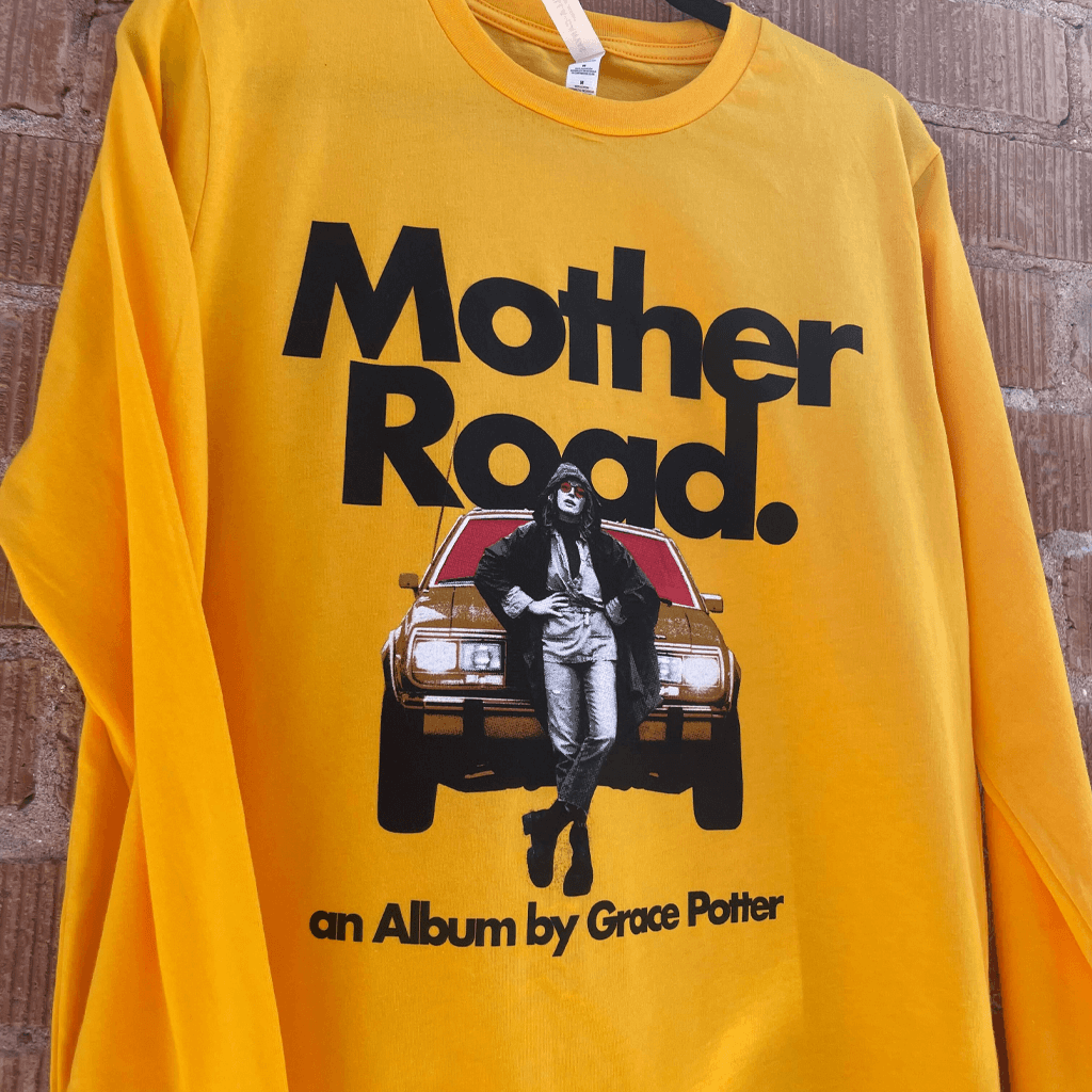 Mother Road Yellow Longsleeve T-Shirt