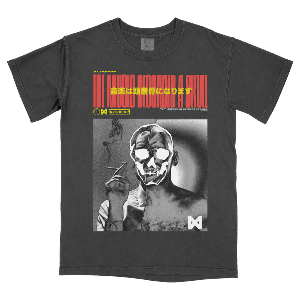 THE MUSIC BECOMES A SKULL 2026 Shirt