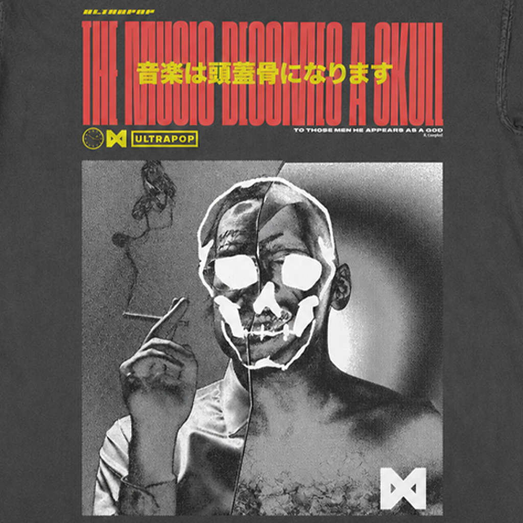 THE MUSIC BECOMES A SKULL 2026 Shirt
