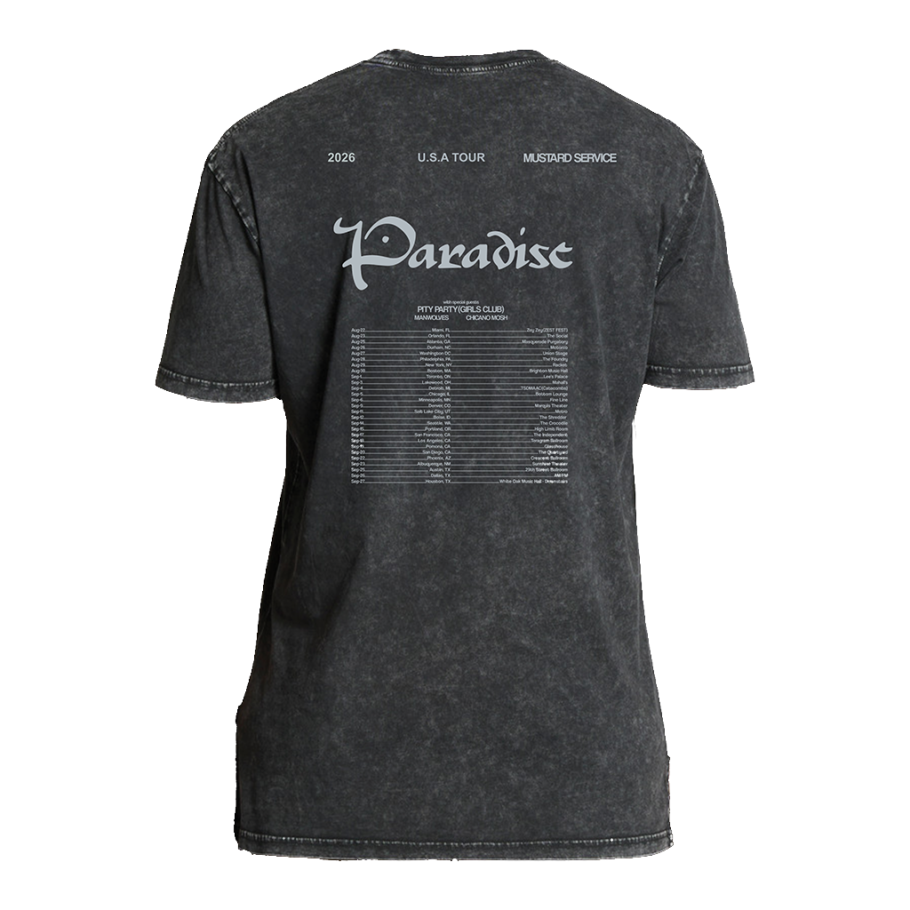 Paradise Tour Black Stone T-Shirt