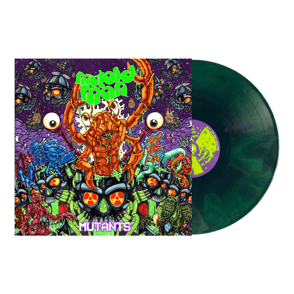 Mutants - 12" Neon Green & Black Galaxy Vinyl