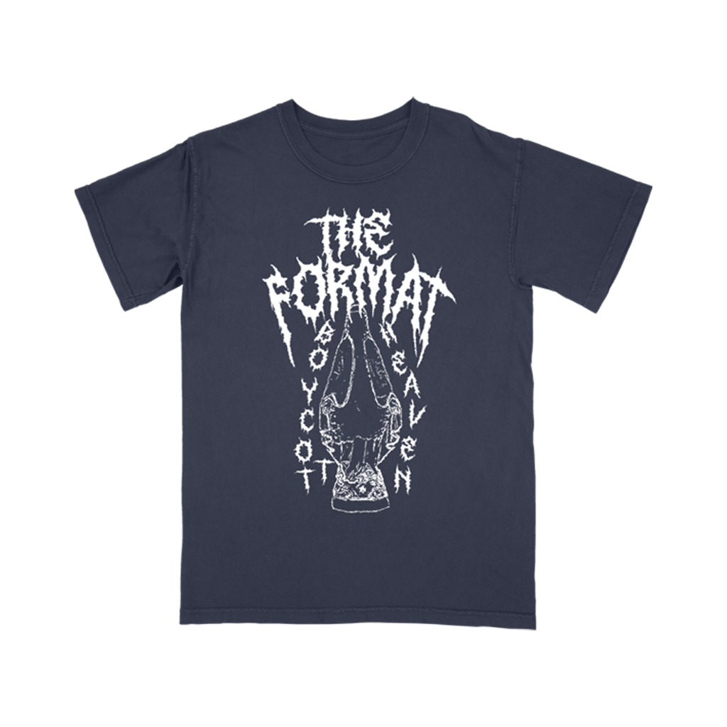 "Metal" Navy Blue T-Shirt