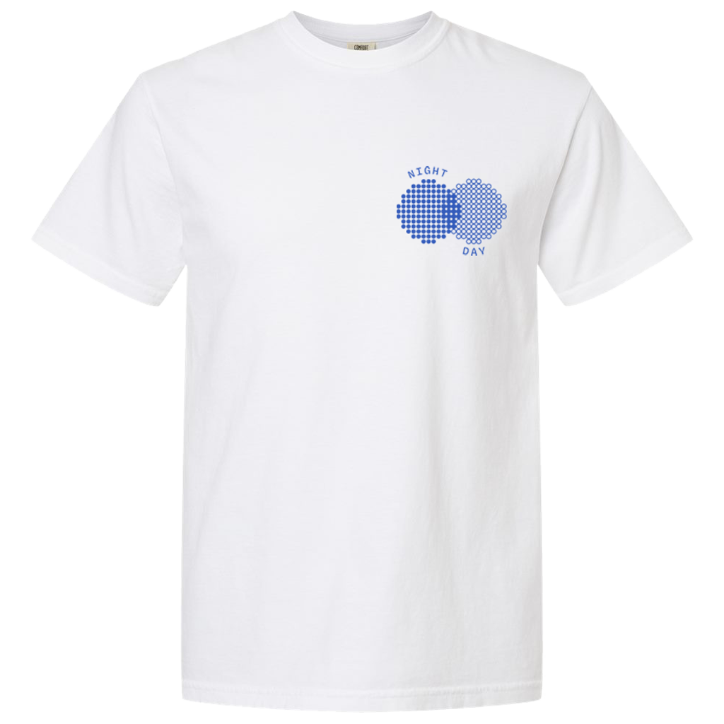 Night and Day White T-Shirt