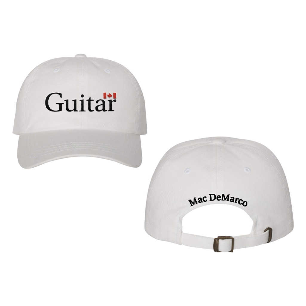 Guitar White Dad Hat