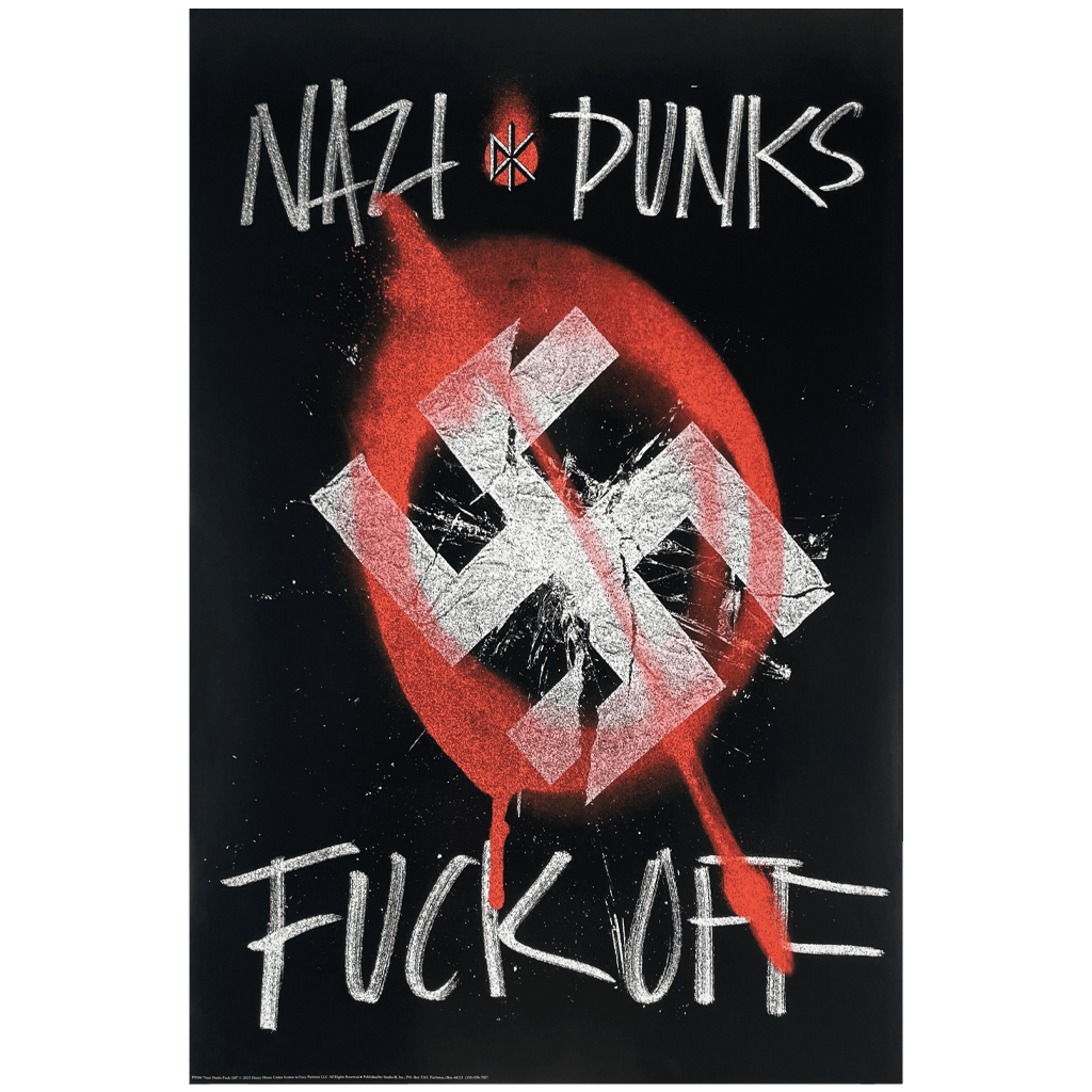 Nazi Punks Fuck Off Poster