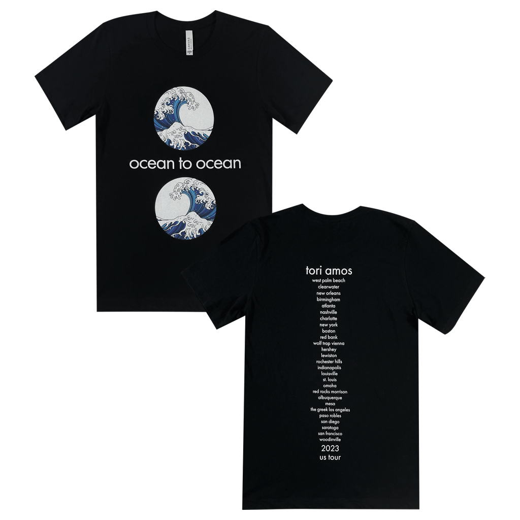 Ocean To Ocean Black 2023 Tour T-Shirt