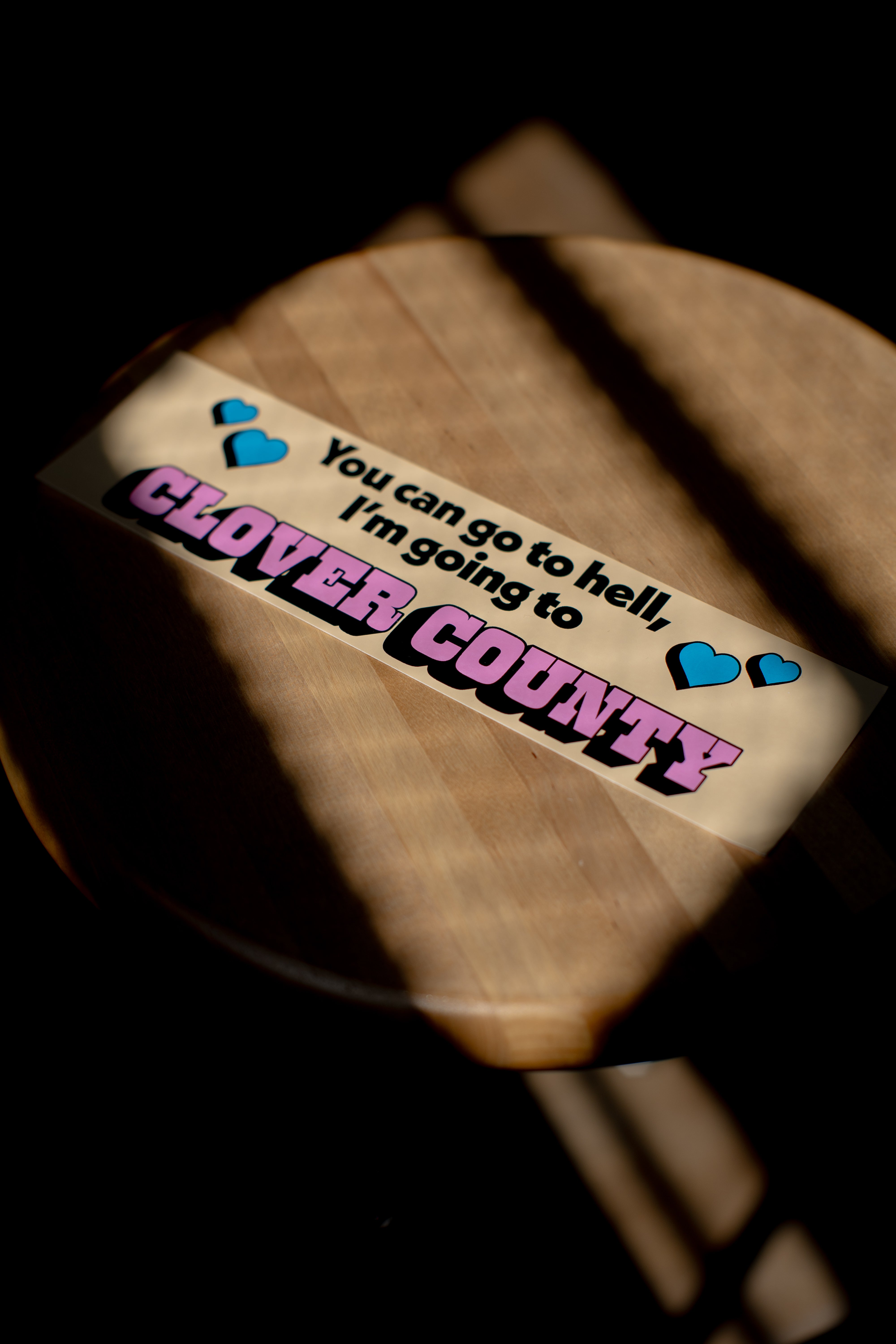 You Can Go To Hell Bumper Sticker