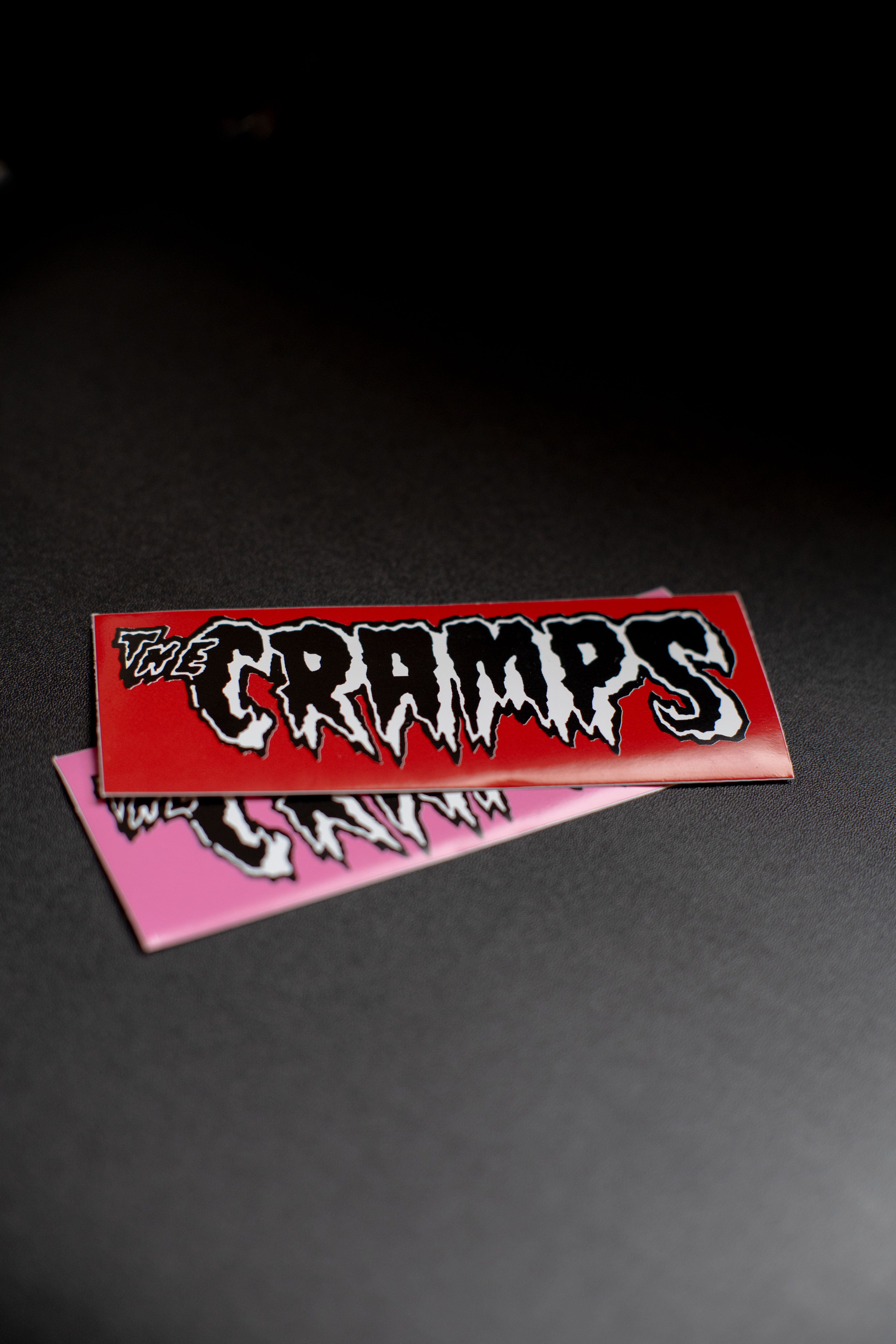 The Cramps Red Logo Sticker
