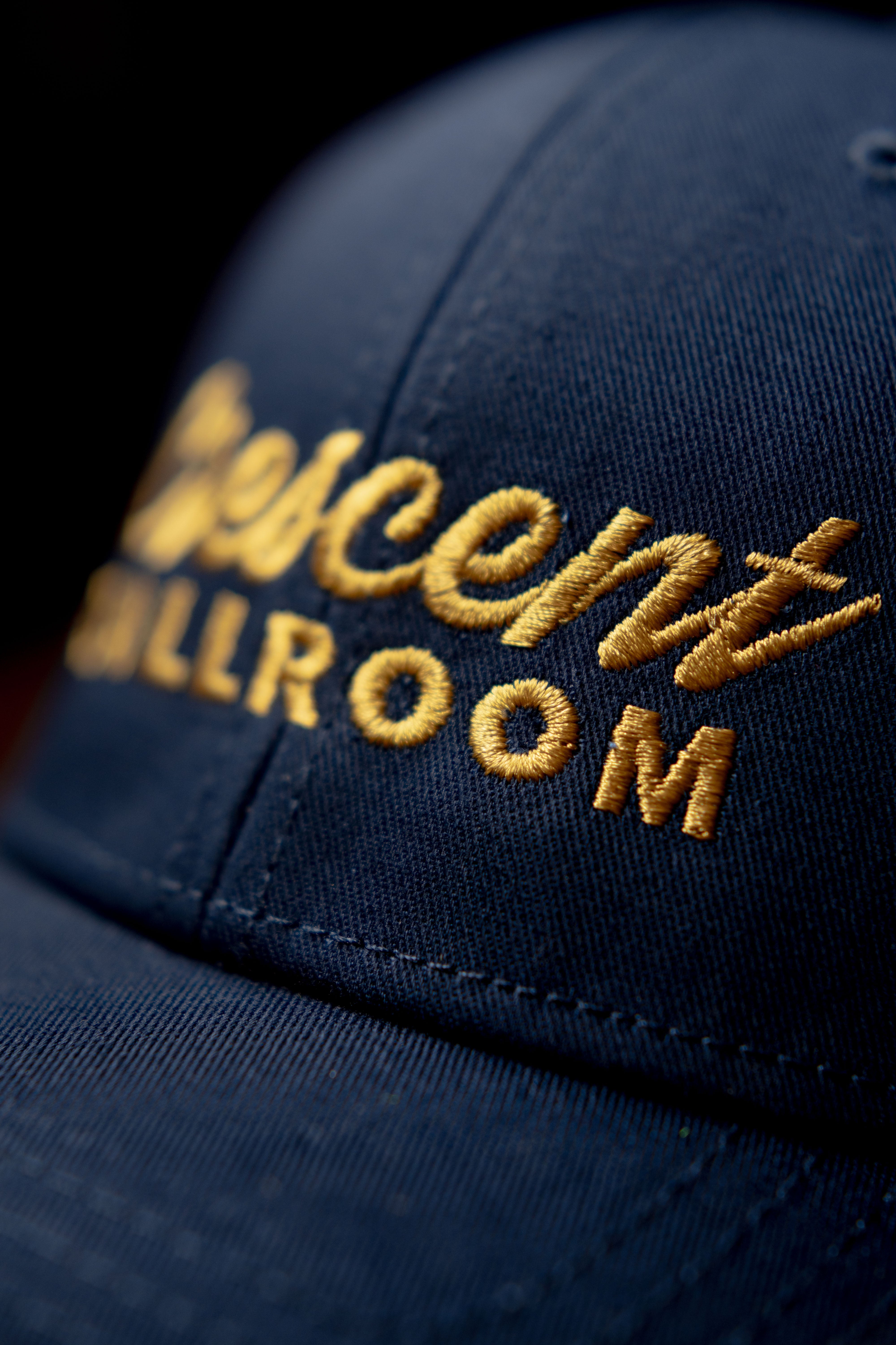 Crescent Ballroom Navy Hat