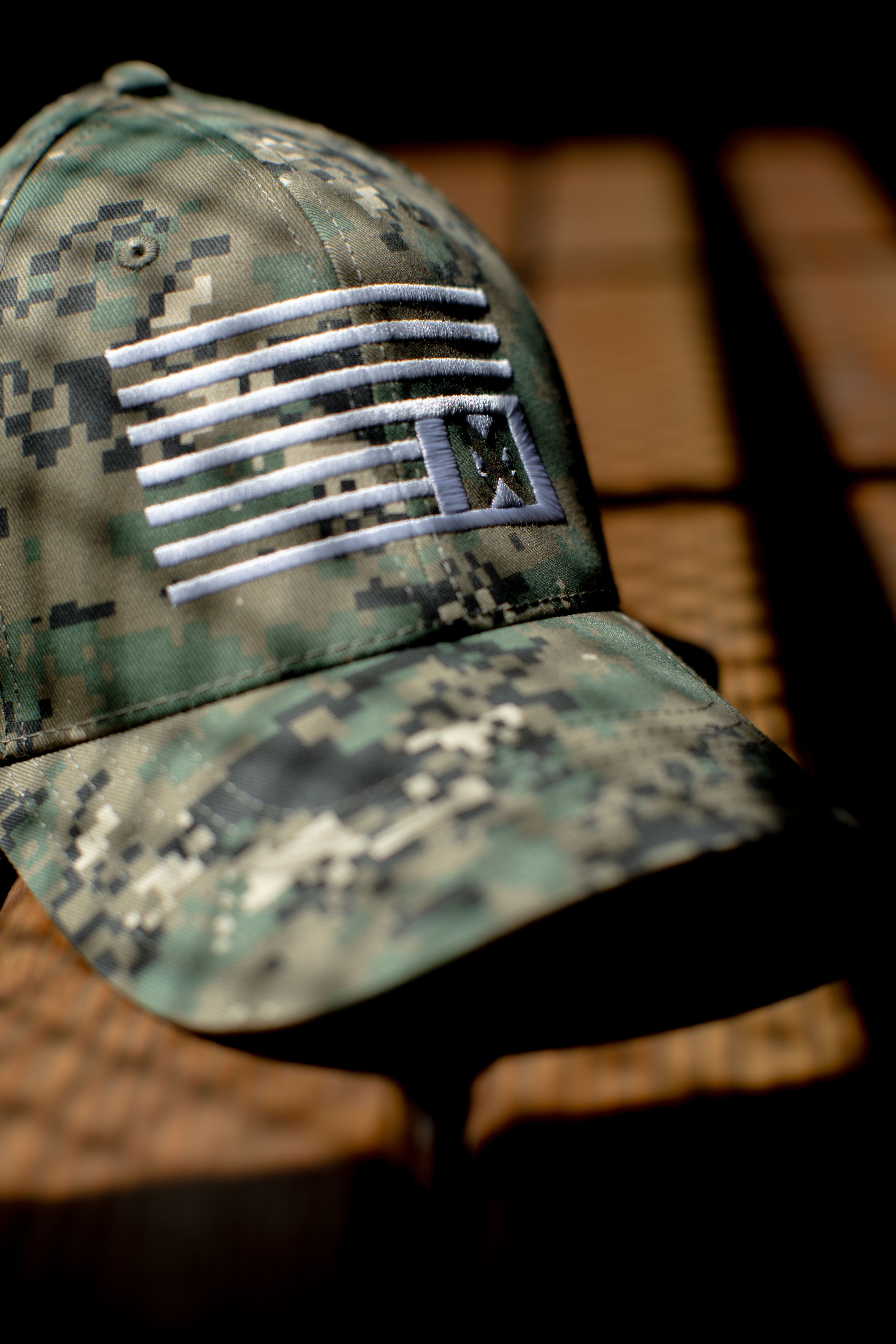 Digi Camo Flag Hat
