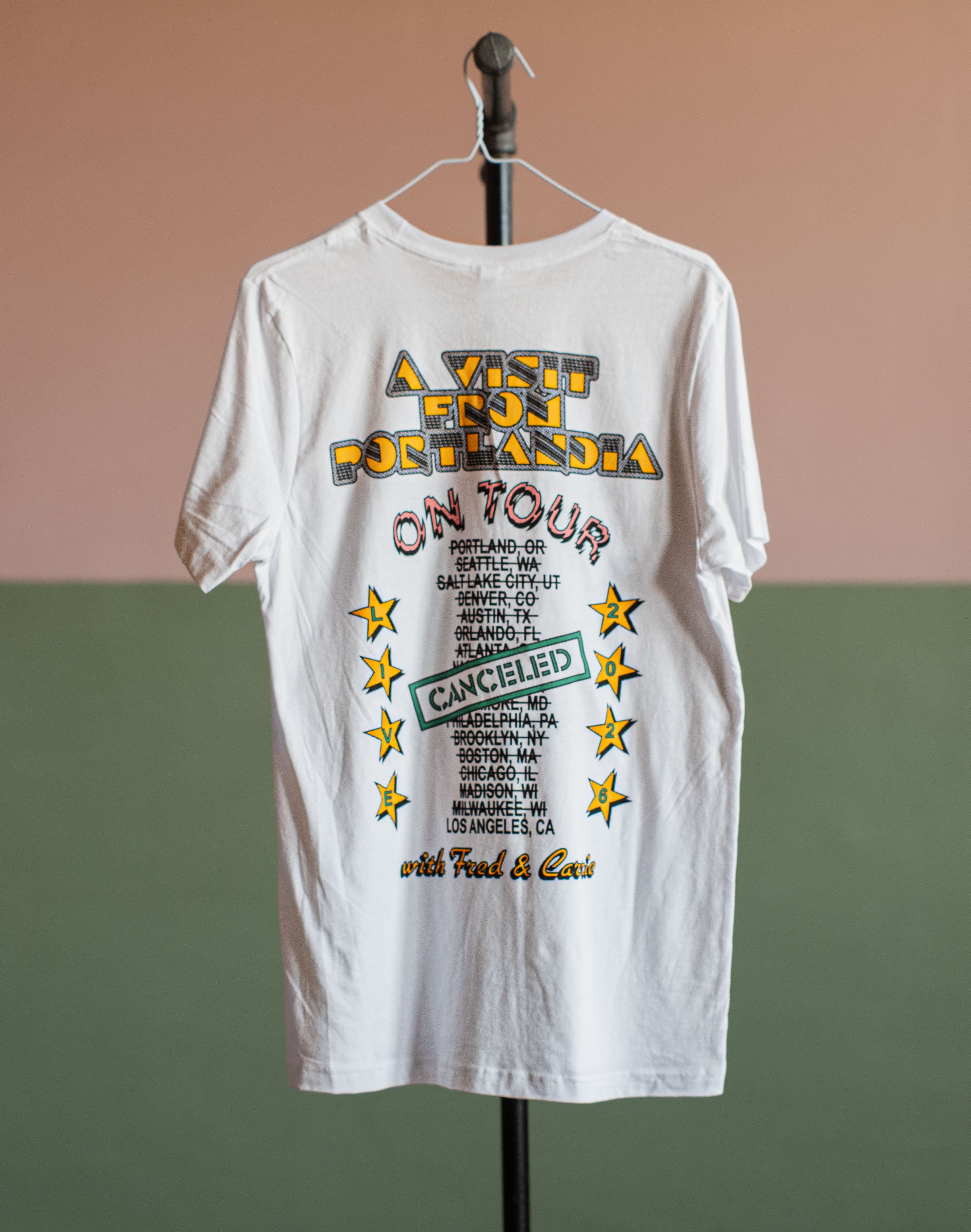 A Visit From Portlandia 2026 Tour T-Shirt