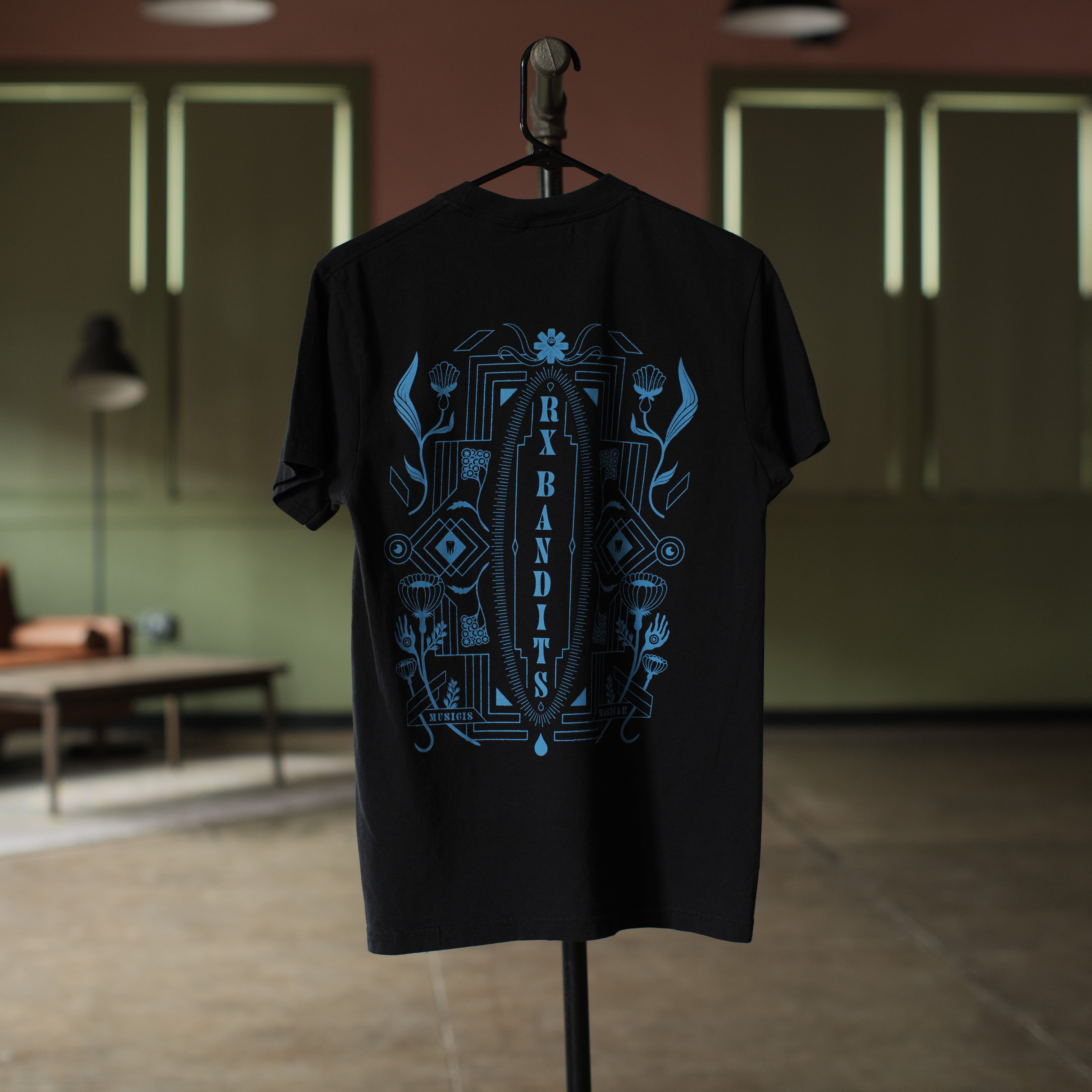 Flora Black T-Shirt