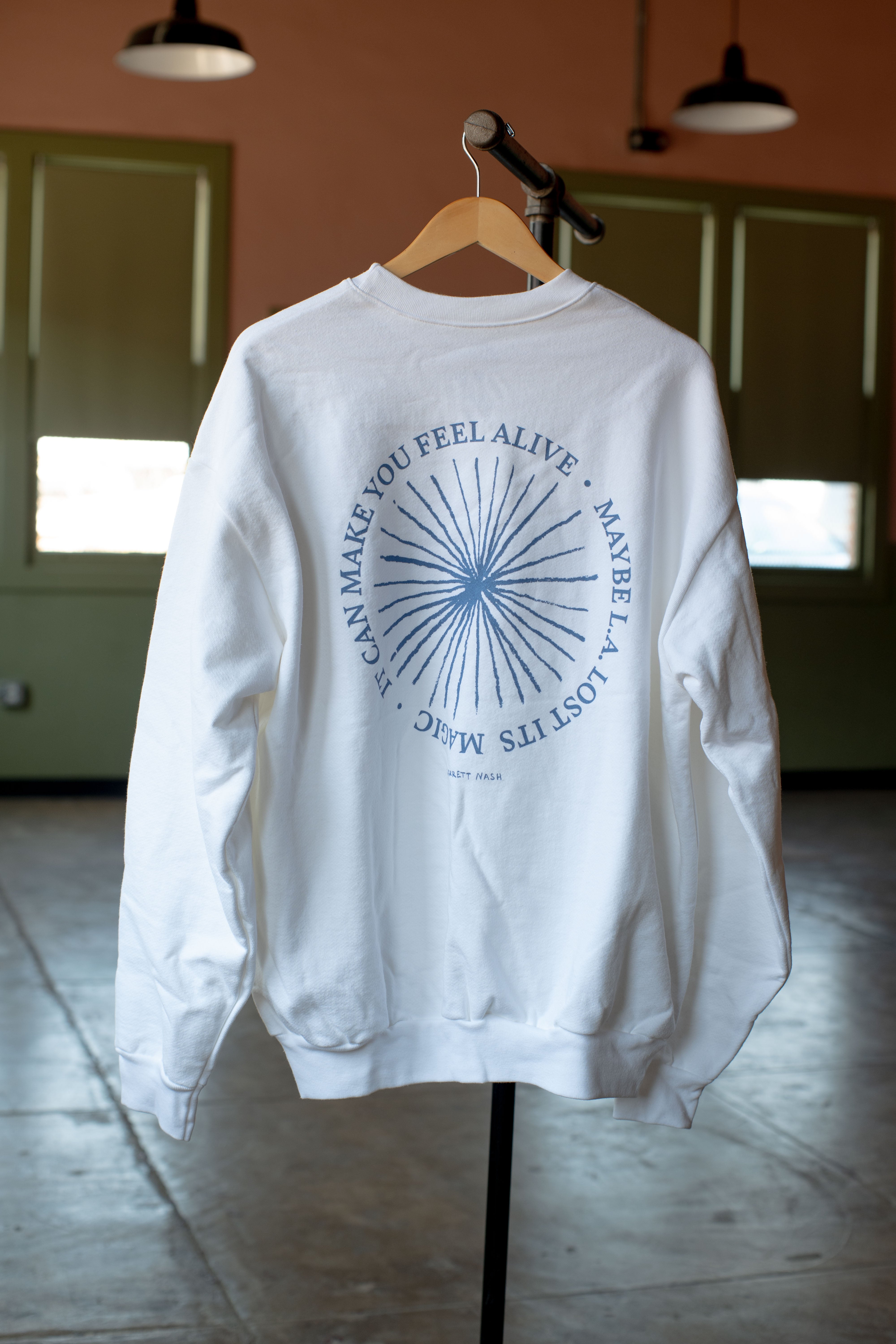palm tree crewneck