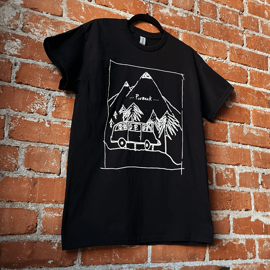 Camping Black T-Shirt