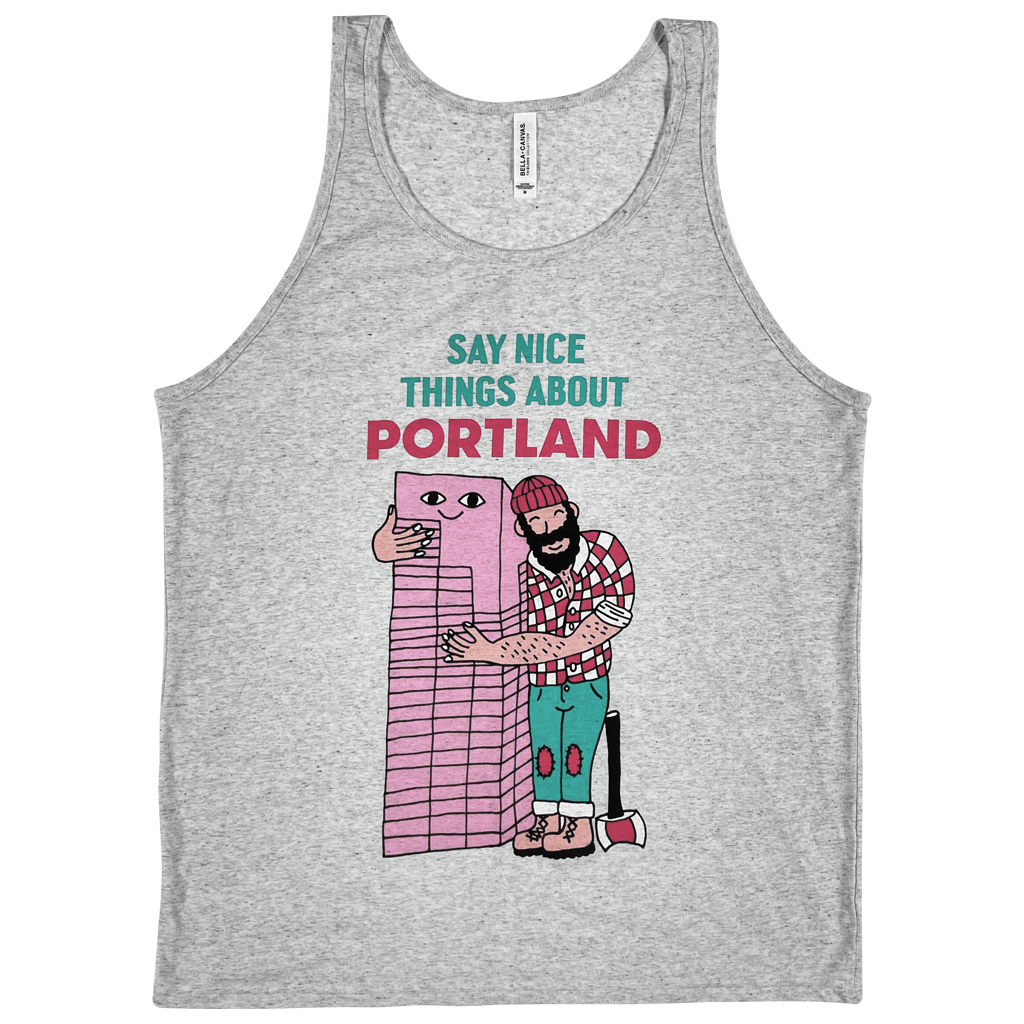 Paul Bunyan/Big Pink Tank Top