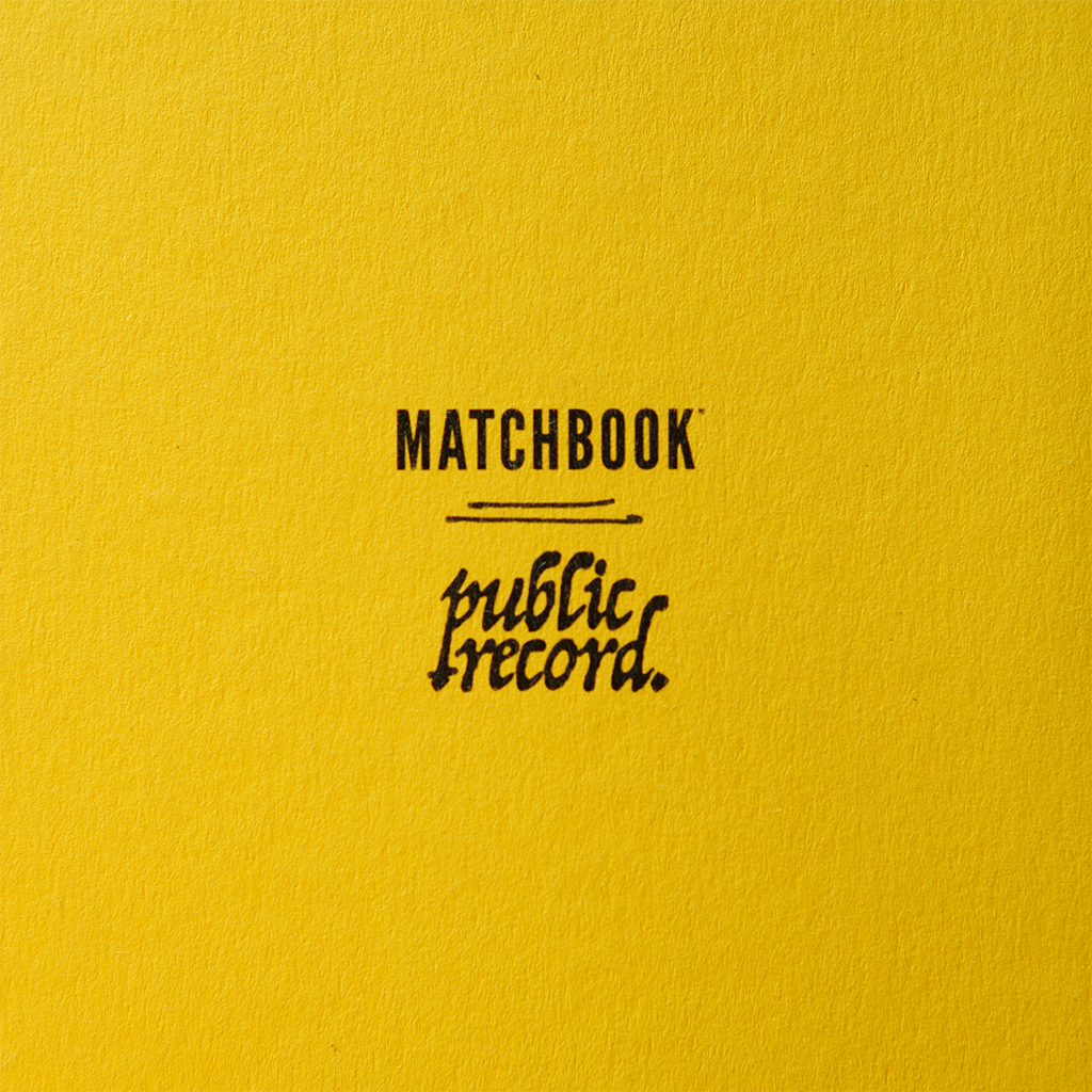 PR. Matchbook