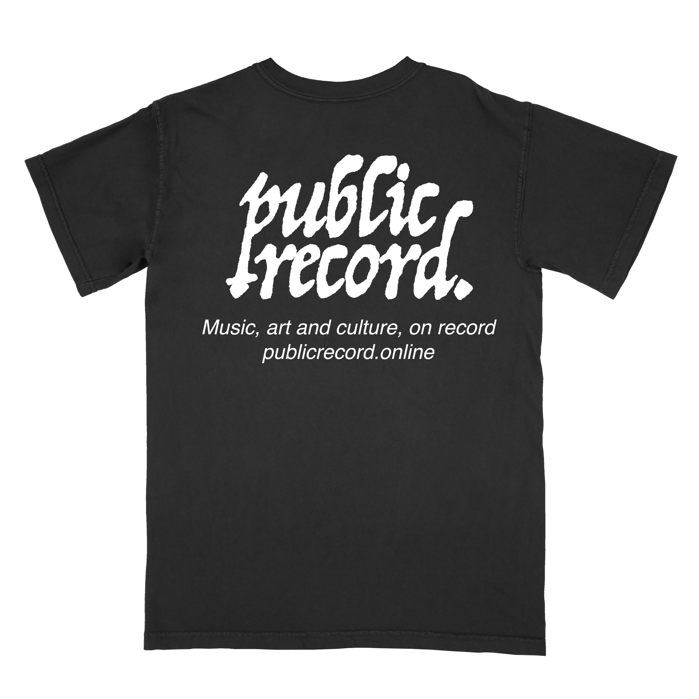 PR. Black Pocket T-Shirt