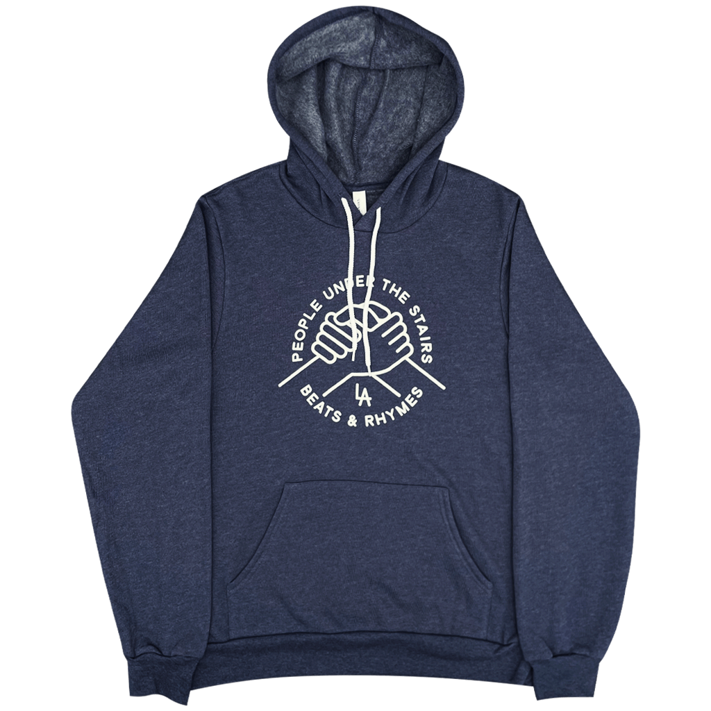 Handshake Heather Navy Hoodie