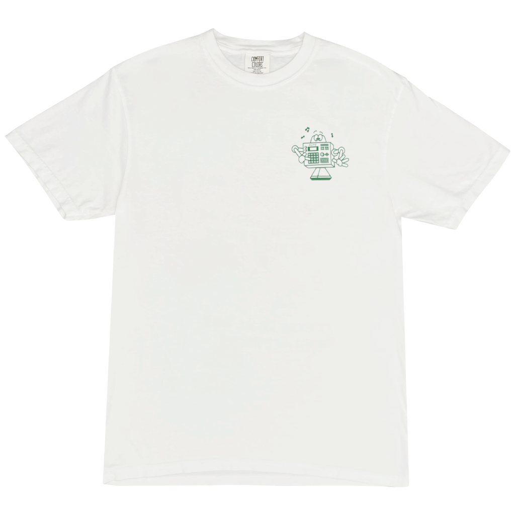 Late Night White T-Shirt