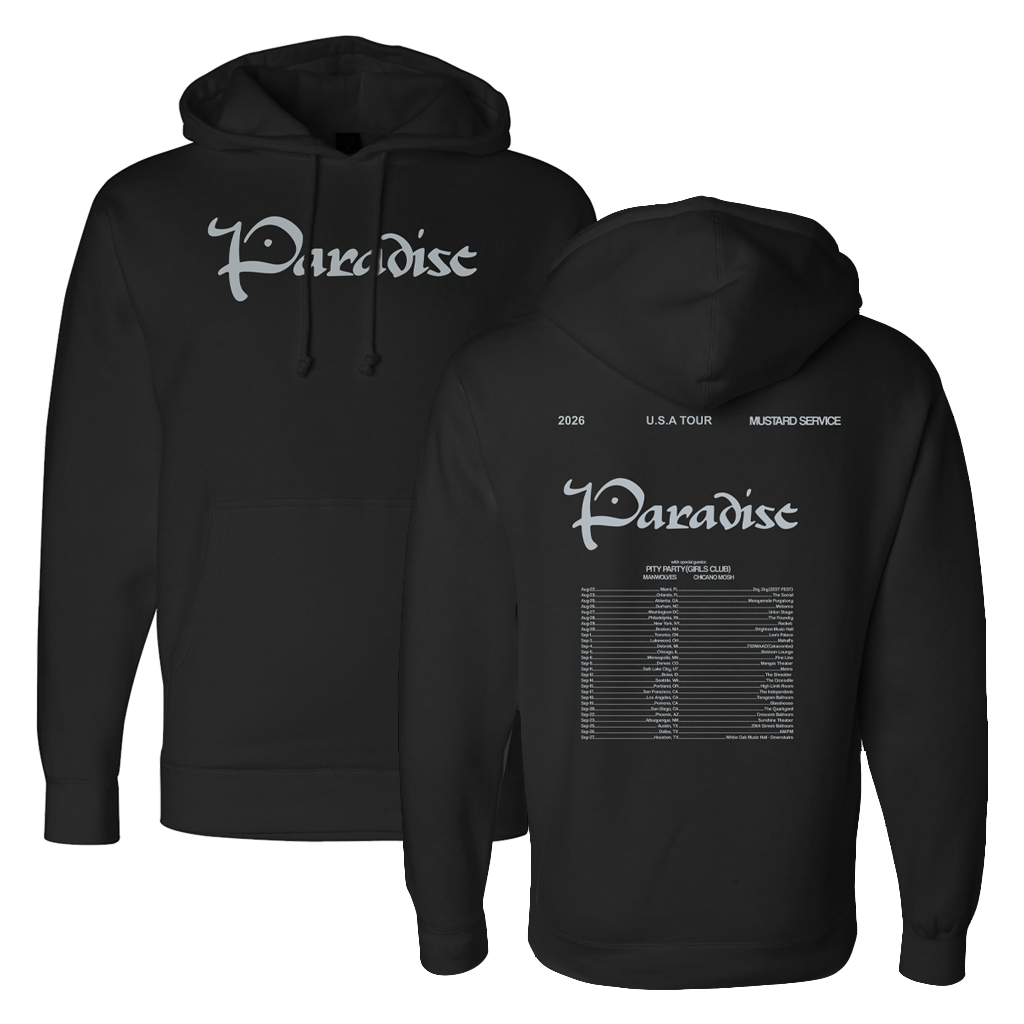 Paradise Tour Black Hoodie