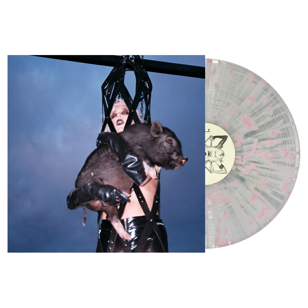 Patriarchy - The Unself - Clear Pink Splatter 12" Vinyl
