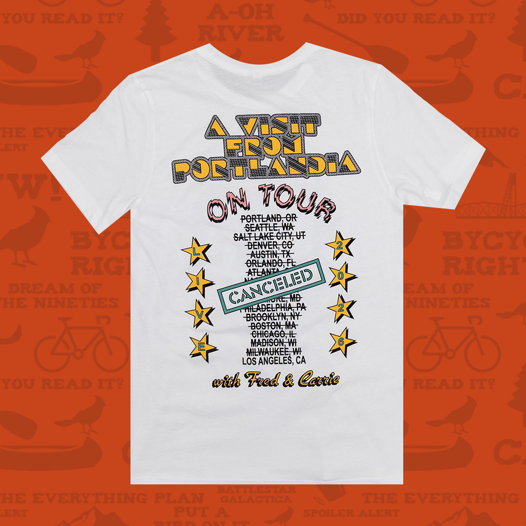 A Visit From Portlandia 2026 Tour T-Shirt