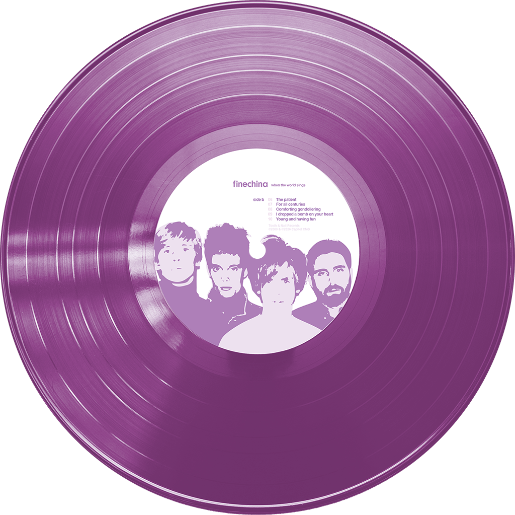 Fine China - When The World Sings 12" LP - 25th Anniversary Reissue