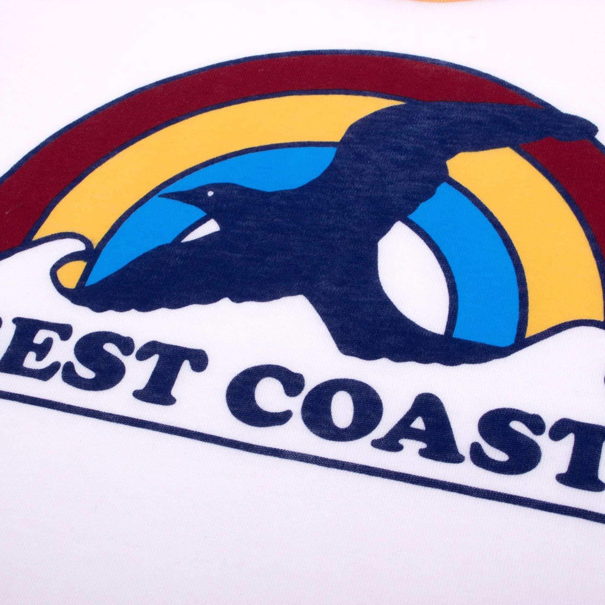 Rainbow Bird Ringer T-Shirt