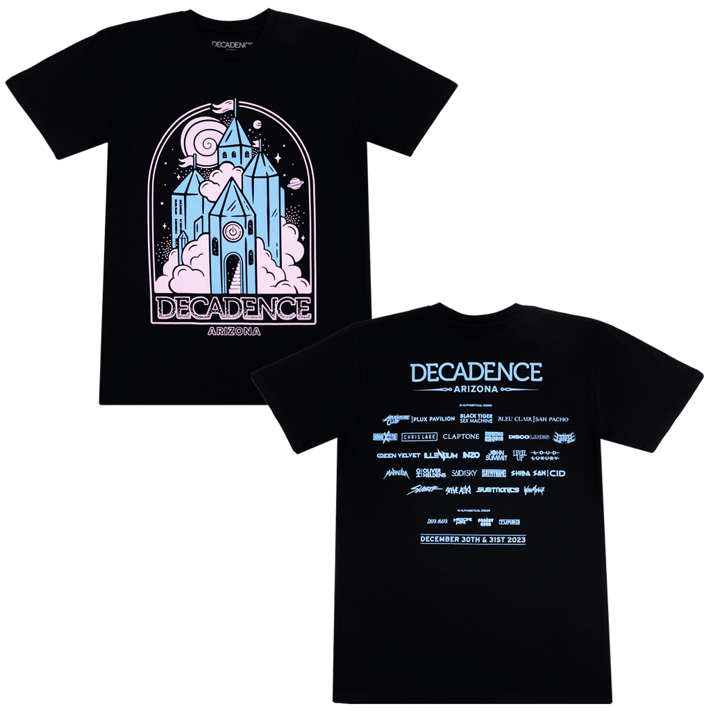 Decadence 2023 Lineup Tee