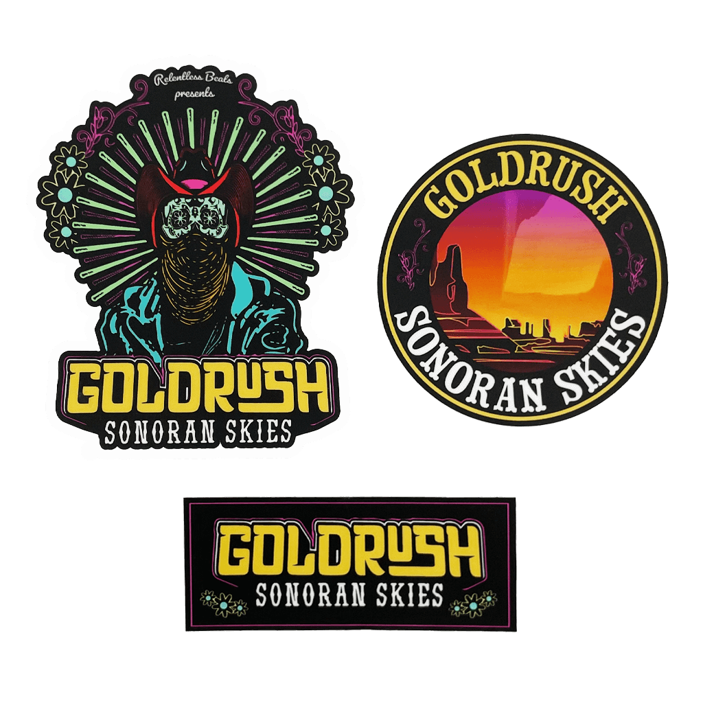 Goldrush Stickers