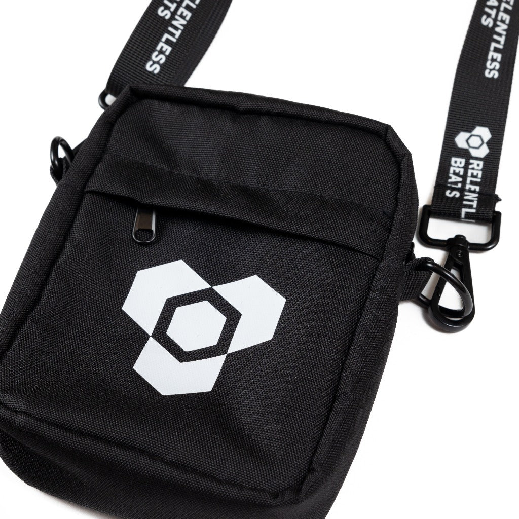 Relentless Beats Black Crossbody Bag