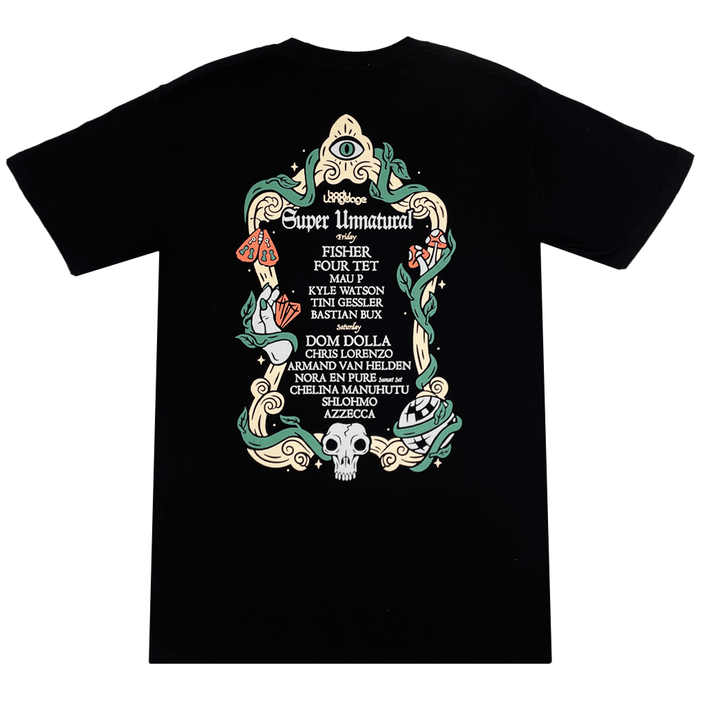 Super Unnatural 2023 Lineup Tee