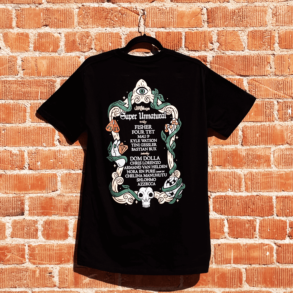 Super Unnatural 2023 Lineup Tee