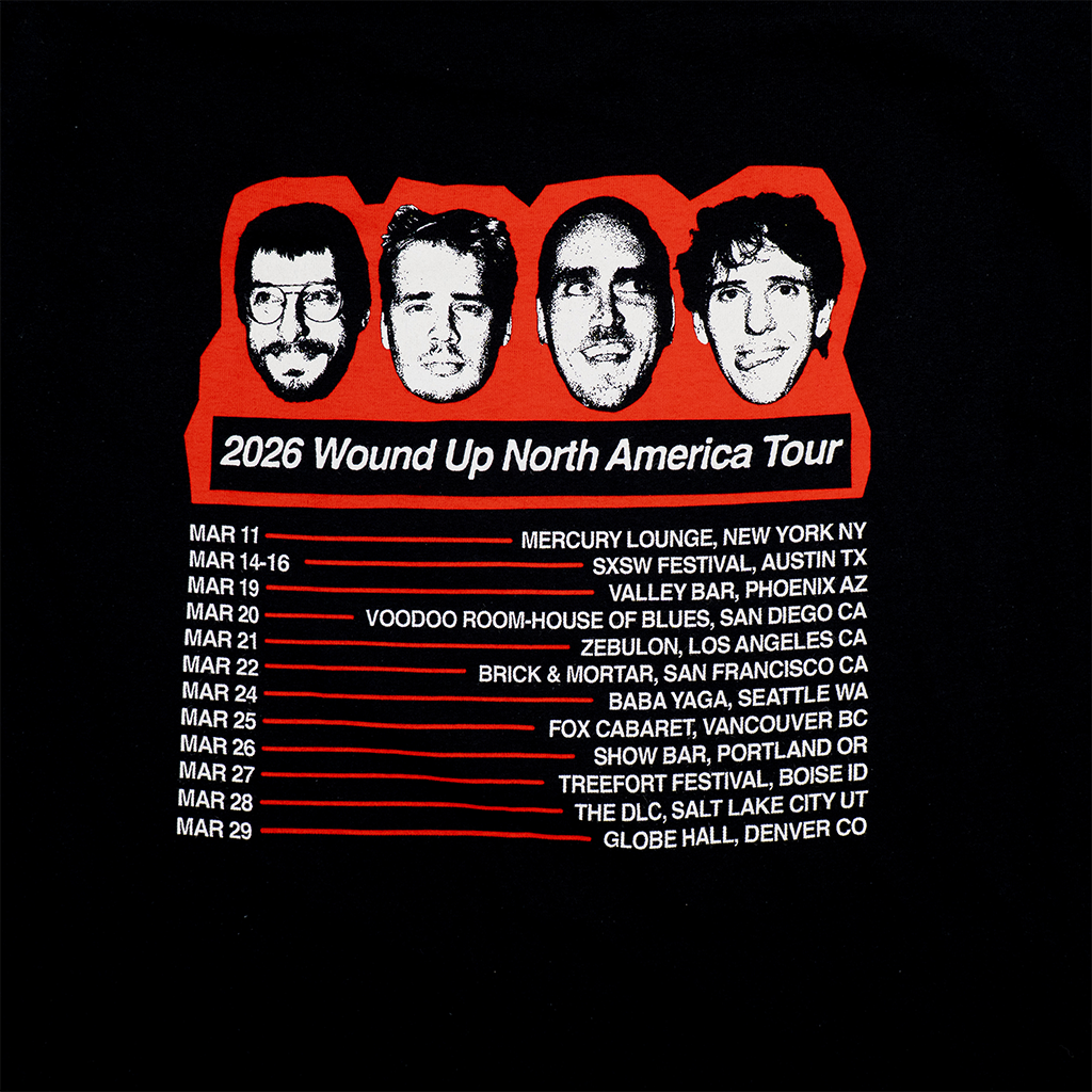 2026 Wound Up U.S. Tour T-Shirt
