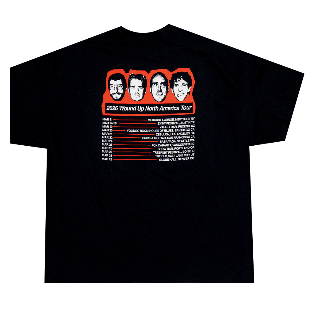 2026 Wound Up U.S. Tour T-Shirt