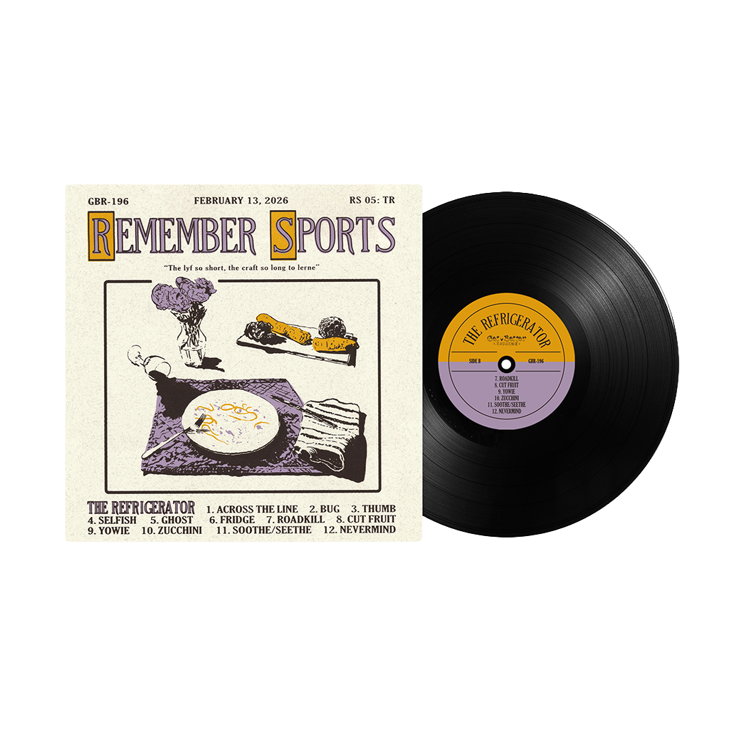 The Refrigerator - 12" Black Vinyl