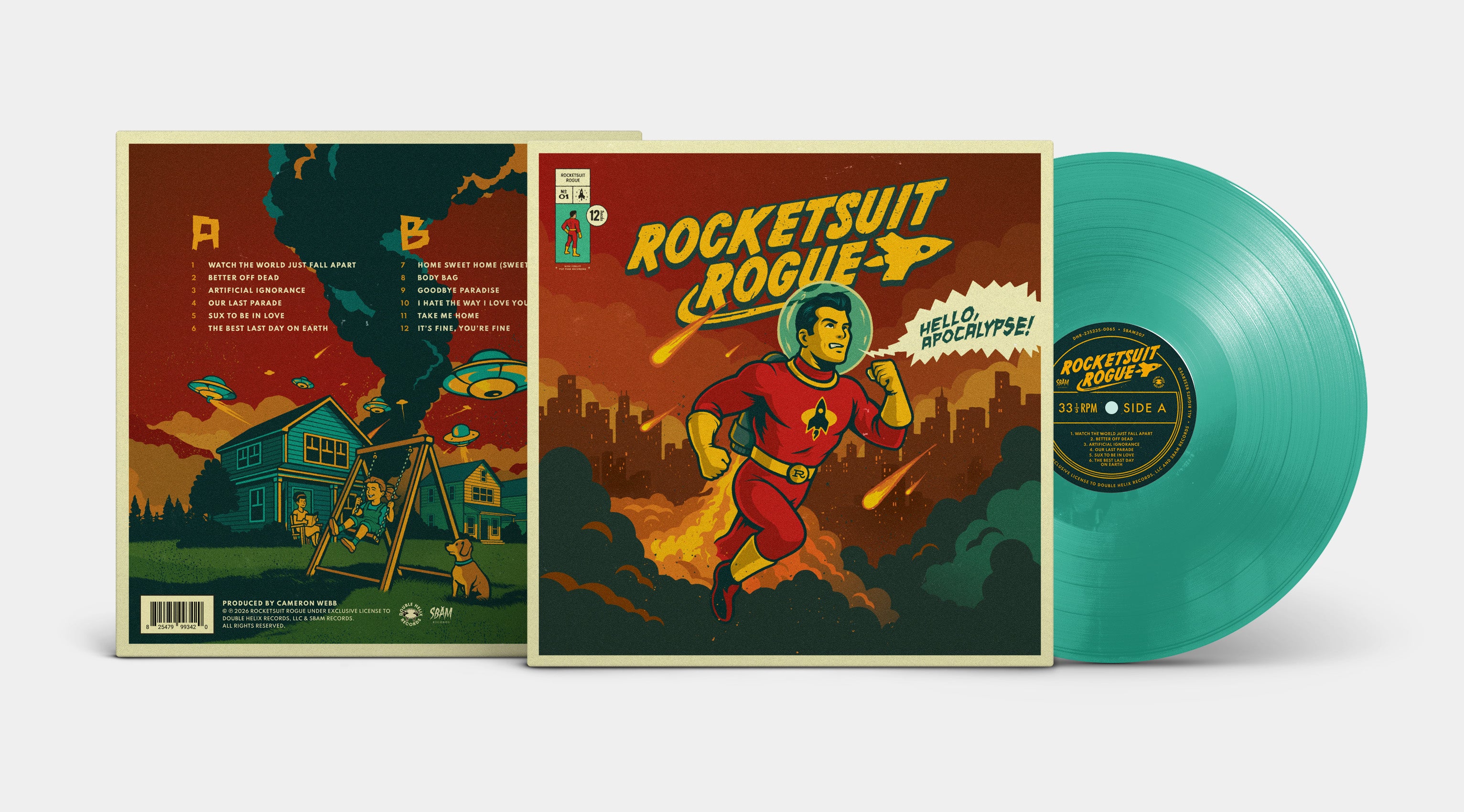 Rocketsuit Rogue - Hello Apocalypse 12" LP