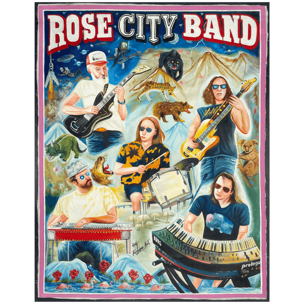 Rose City Band Deadly Prey Poster