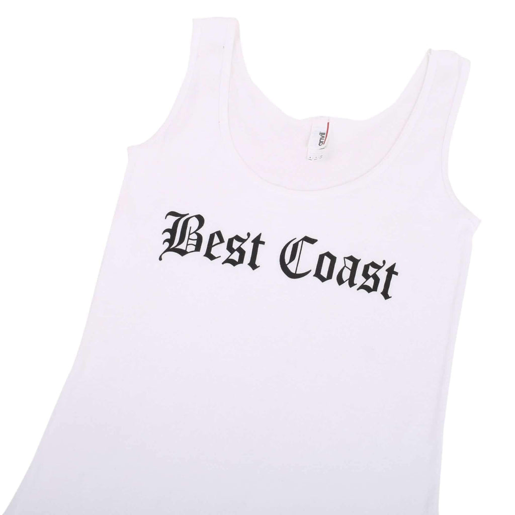 Script Women's White Tank Top