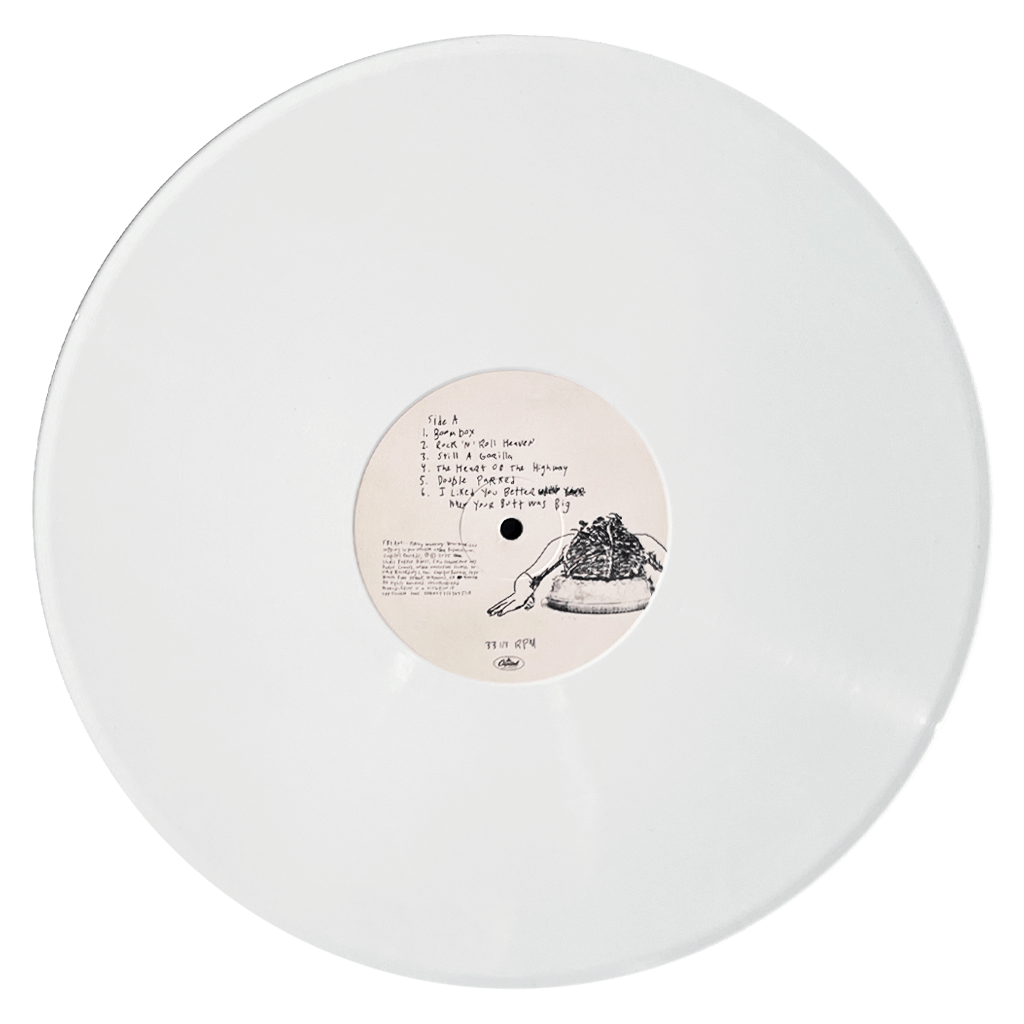 Autographed Face Full of Cake - 12" White Vinyl