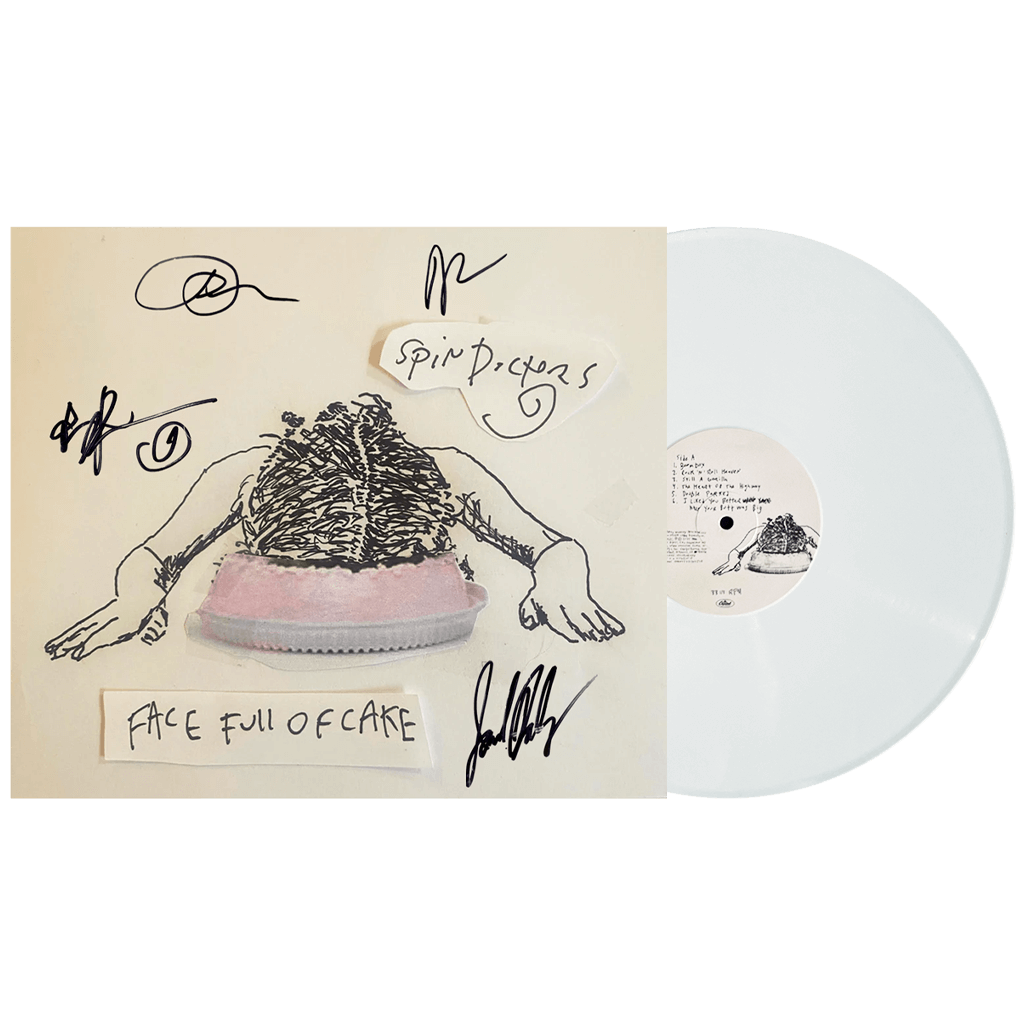Autographed Face Full of Cake - 12" White Vinyl