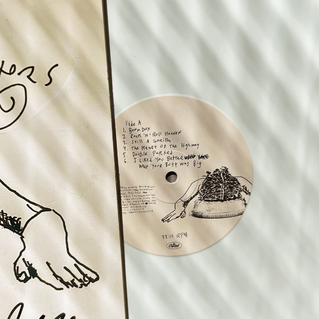 Autographed Face Full of Cake - 12" White Vinyl