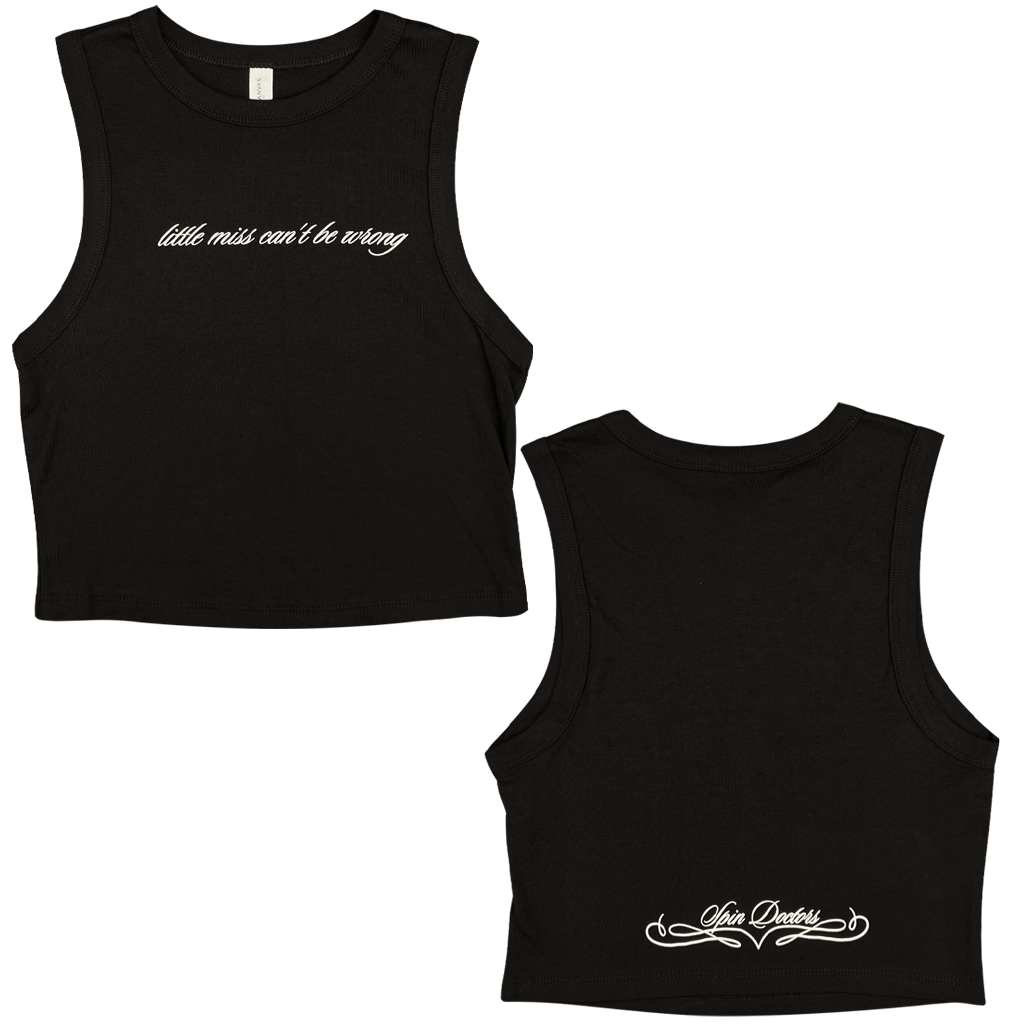 Little Miss Women's Muscle Crop Tank
