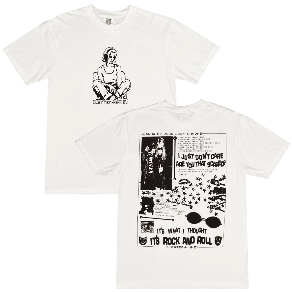 Joey Ramone White T-Shirt