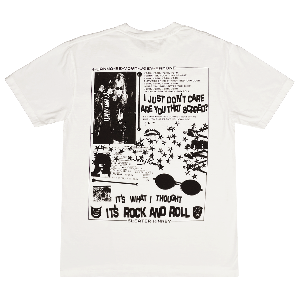 Joey Ramone White T-Shirt