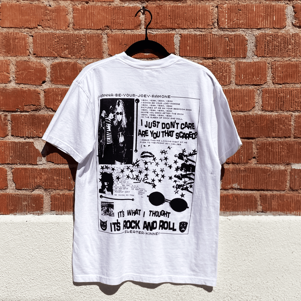 Joey Ramone White T-Shirt
